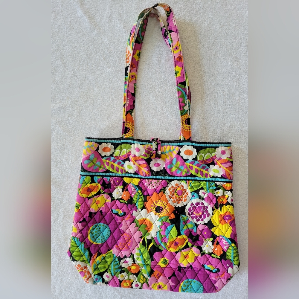 Vera Bradley Va Va Bloom Tote Bag, Retired Pattern